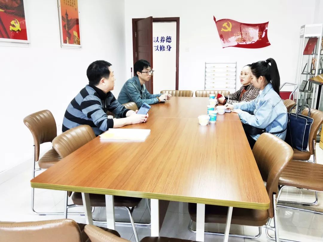 学会秘书长蒋检花走访理事单位湖南新气象环境咨询有限公司